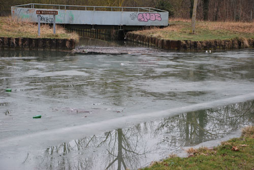 L'entrée de la Beuvronne à Claye-Souilly