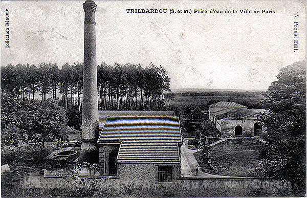 L'usine de Trilbardou au début du 20e siècle
