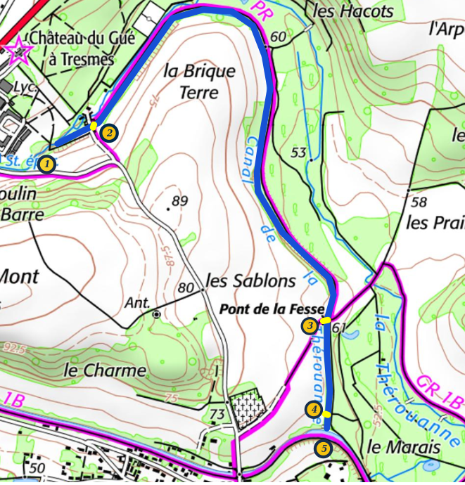 Carte IGN récente annotée. Infographie AFLO 01/2026