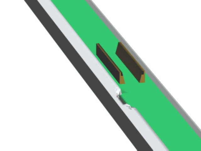 Image 1 - Bâche en cours de déplacement