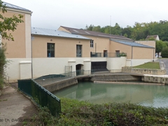 Façade Est, vue de l'arrière