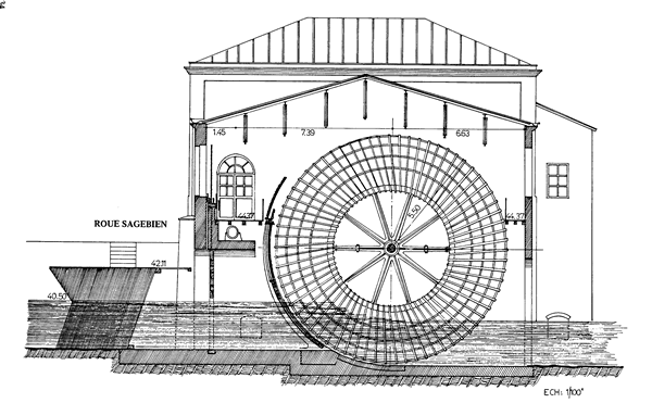 La roue de Sagebien à Trilbardou